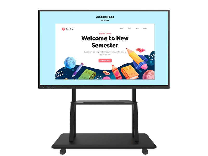 Qtenboard Cheapest Smart Board Interactive Flat Panel Qm-65HY-M